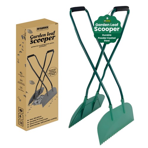 Leaf grabber scooper durable - grabber,