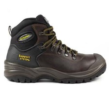 Grisport Contractor FREE 3PR £9 SOCKS S3 Safety Boots Brown Steel Toe Cap Work