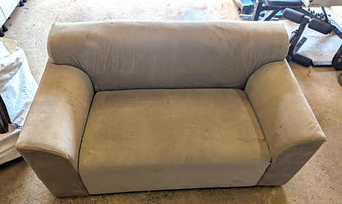 Grey velvet upholstered - grey,