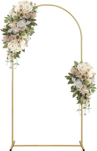 Metal arch backdrop stand - metal,