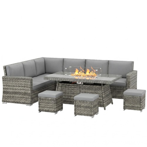 Outsunny pieces rattan - pieces,