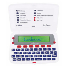 LEXIBOOK COLLINS ENGLISH ELECTRONIC DICTIONARY WITH THESAURUS – D850EN