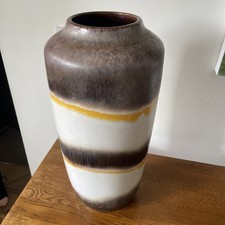 West German Large Floor Vase