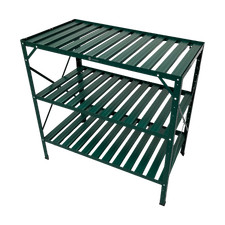 Copagrey 3ft Premium Greenhouse Staging Table - Green