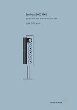 Service Manual Bang Olufsen Beosound 9000 MK3(2571-2580)
