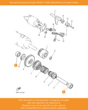 YAMAHA Collar, 90387-172E5 OEM