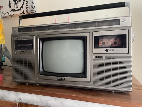 Vintage sharp 10p boombox - sharp,