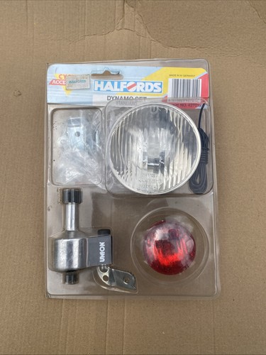 Halfords bike dynamo set - dynamo,