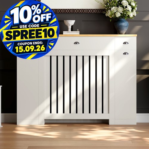 Radiator cover cream - cover,