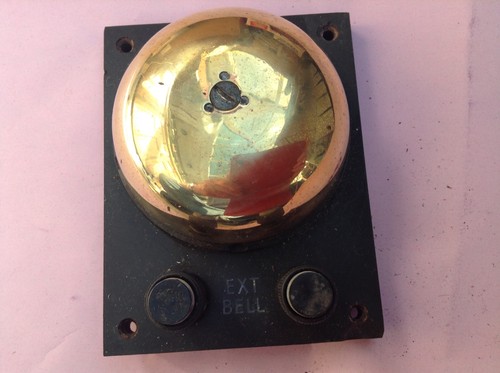 Antique solid brass volt - 12,