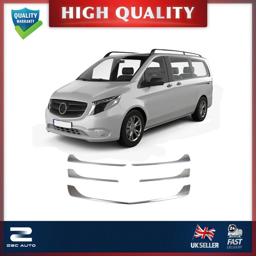 Chrome front grill trim covers - trim,