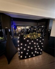 Equinox DJ Booth LED Starcloth