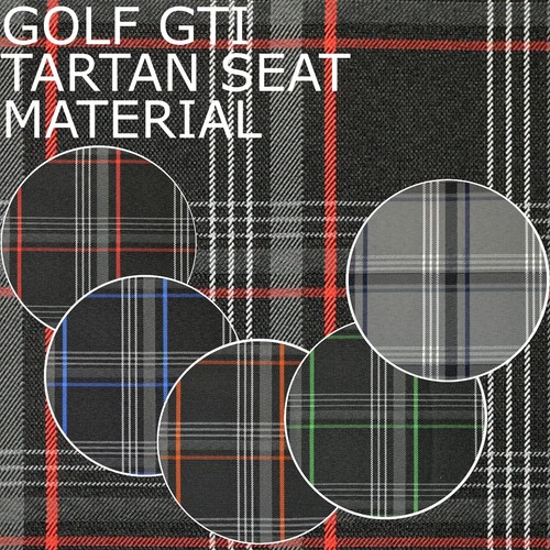 Golf gti tartan - gti, upholstery