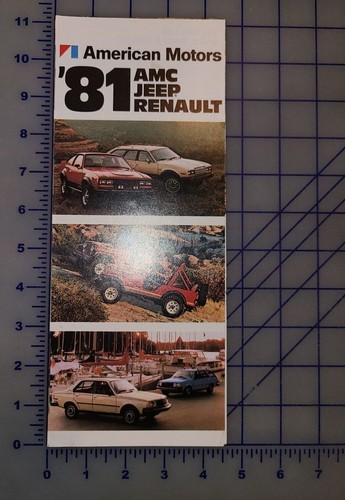 1981 jeep amc - amc, renault
