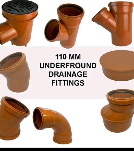 110mm underground drainage - underground,