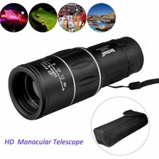 Camping Hiking Night Vision HD Optical Monocular Hunting 16x52 IRL