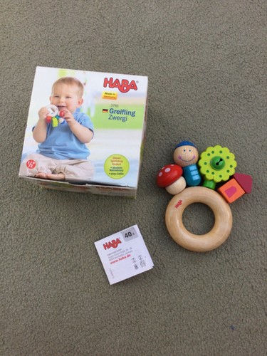 Haba wooden baby clutching - , toy
