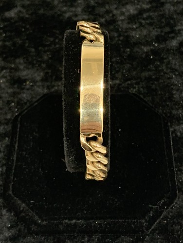 9ct yellow gold inch - gold, heavy