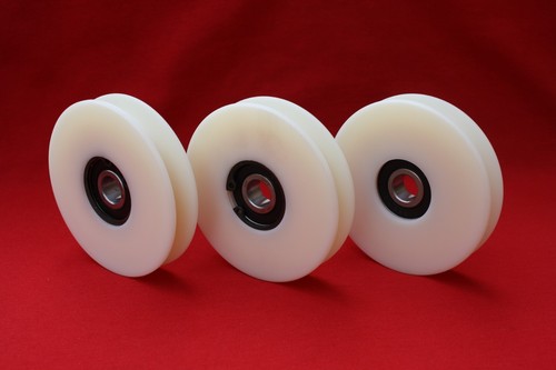 80mm nylon pulley - 80mm, with