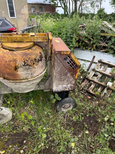 Lister diesel cement - cement, mixer