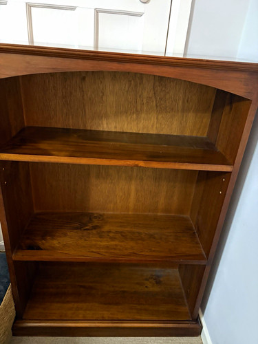 Dark wood brown - wood, freestanding