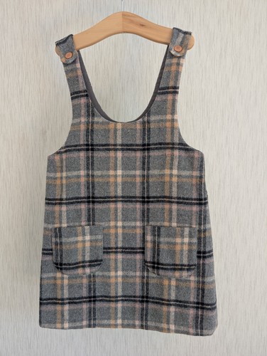 Next girls gingham - gingham, pinafore