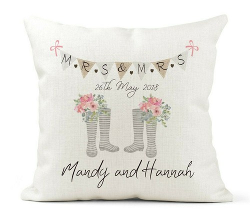 Personalised cushion wedding - cushion,,
