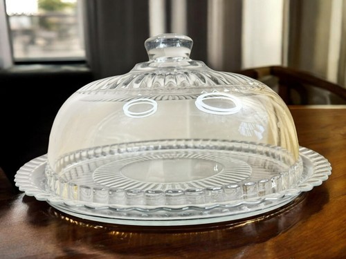1950s glass cake - 1950s, french