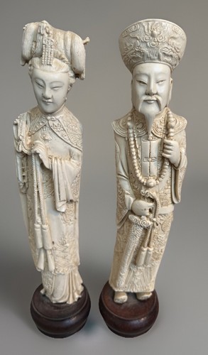 Reproduction carved tusk - reproduction, tusk's