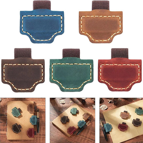 5pcs magnetic leather bookmark - 5pcs,