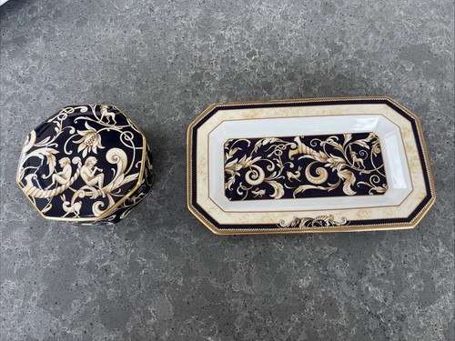 Wedgewood cornucopia lidded - wedgewood,