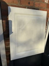 LAST ONE !!!! KITCHEN DOOR MFI  - GLOSS WHITE- 600 WIDE X 720 HIGH STOCK DZ795