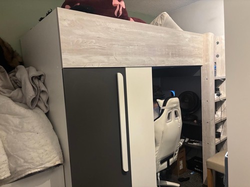 Grey white wood - grey, &