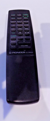 Pioneer xr023 remote - pioneer, cu-xr023