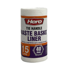 Hero 15L Waste Basket Tie