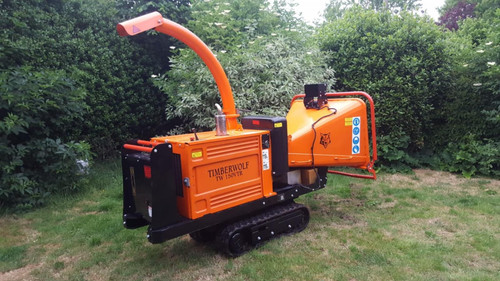 Timberwolf tracked woodchipper