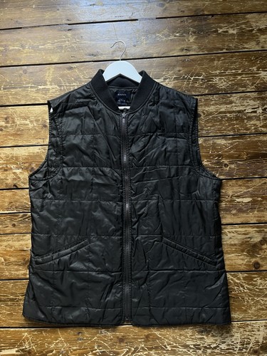 Mens gant puffer gilet grey - gant,