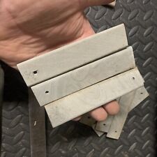 Bundle Of 3 X Dalmore Blue Natural Slip Stones Sharpening Stones Medium Grit NOS