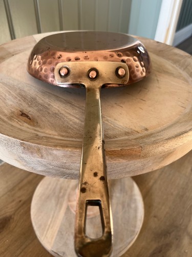 Antique copper sauté - , frying