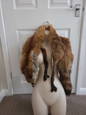 Vintage 1940's Real Fox Fur