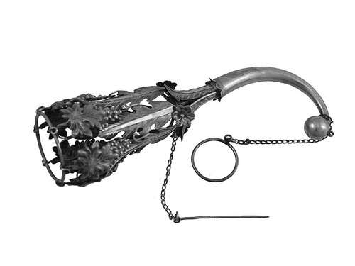 Victorian silver posy holder - victorian,
