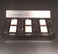 QED 3 way tape switching unit.