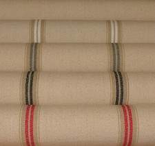 French Grain Sack 100% Cotton Linen Look Curtain Upholstery Cushion Craft Fabric