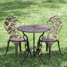 Cast aluminium blossom - cast, "blossom"