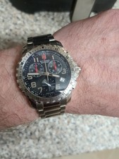 Victorinox Alpnach 241196 41mm Super Swiss made 27 Jewel Chronograph ETA 251.262