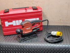 Hilti WFO 280 Orbital Sheet Sander 110v Variable Speed + Carry Case