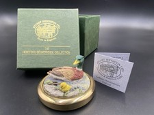 The Hereford Countryside Collection Stuart Houghton  Brass Base Paperweight