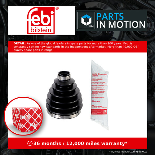 Joint boot fits vauxhall - joint,