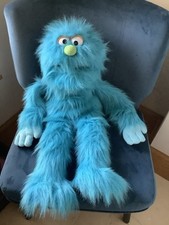 Bright Blue Silly Puppet