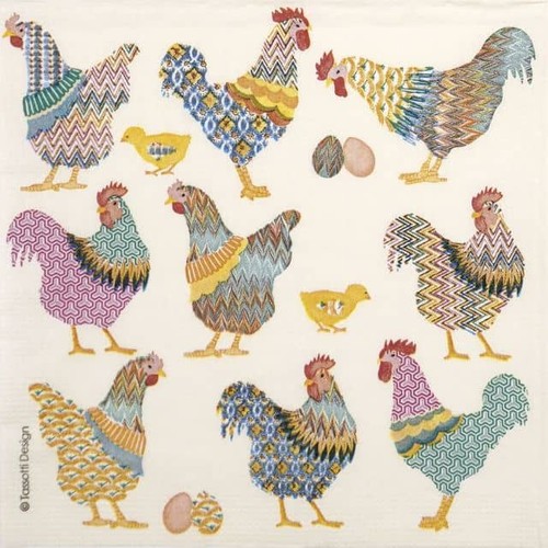 Single paper napkins for - 4x,